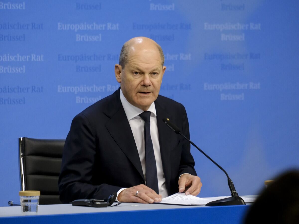    Канцлер Германии Олаф Шольц© Фото : European Union