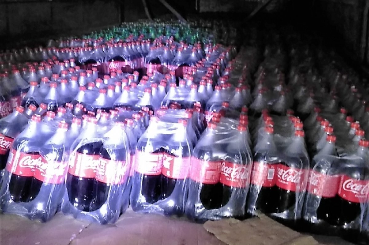    7,5 тысяч бутылок Колы и Спрайта не пропустила астраханская таможня