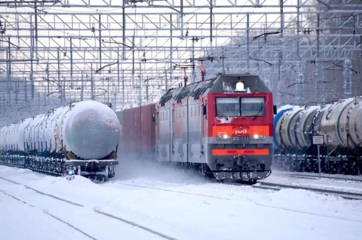    Грузоперевозки по железной дороге Омской области выросли на 3,9%