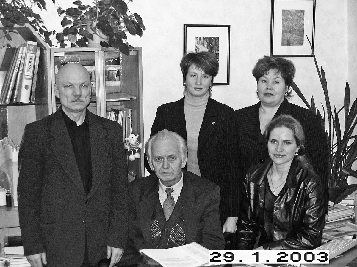 Первый состав бюро КВСН. 2003 год