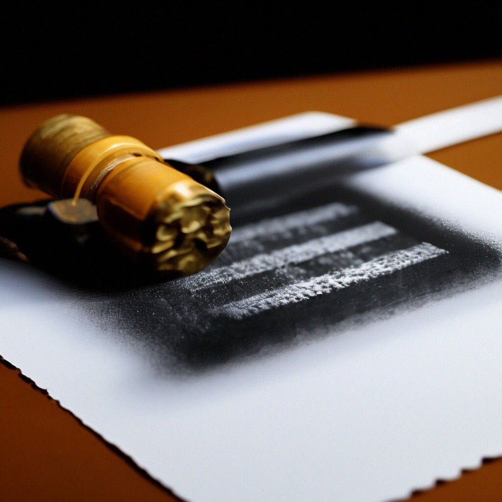 Штамп в исполнении нейросети. 