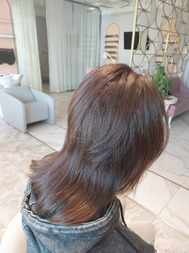 Работы Анастасии: стрижки, окрашивание, завивка