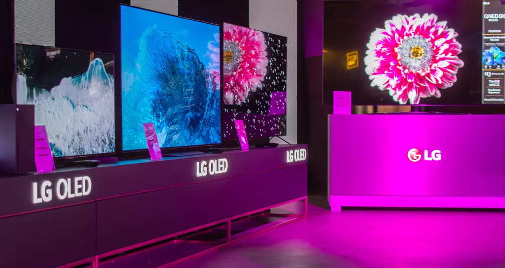 Презентация новых моделей телевизоров LG