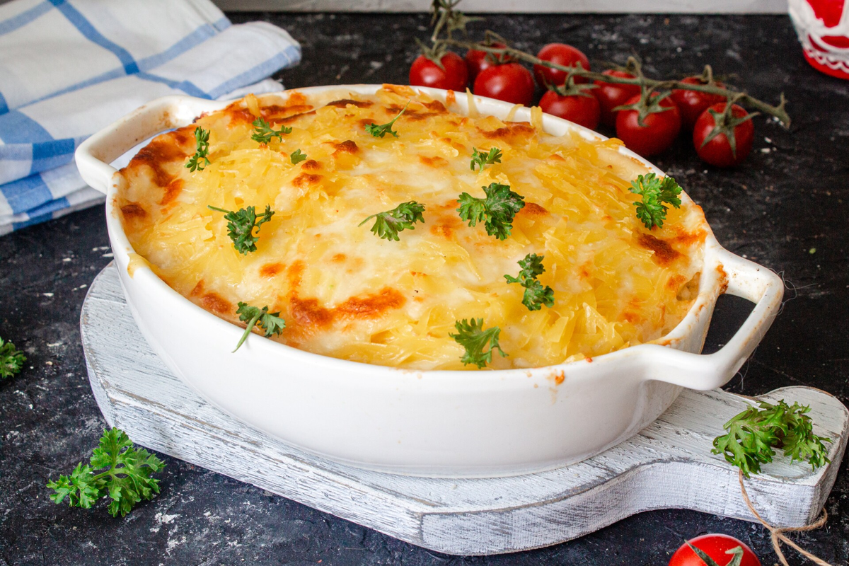 Лазанья из картофеля