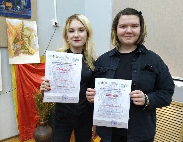    Жюри международного конкурса высоко оценило рисунки кинешемских художниц