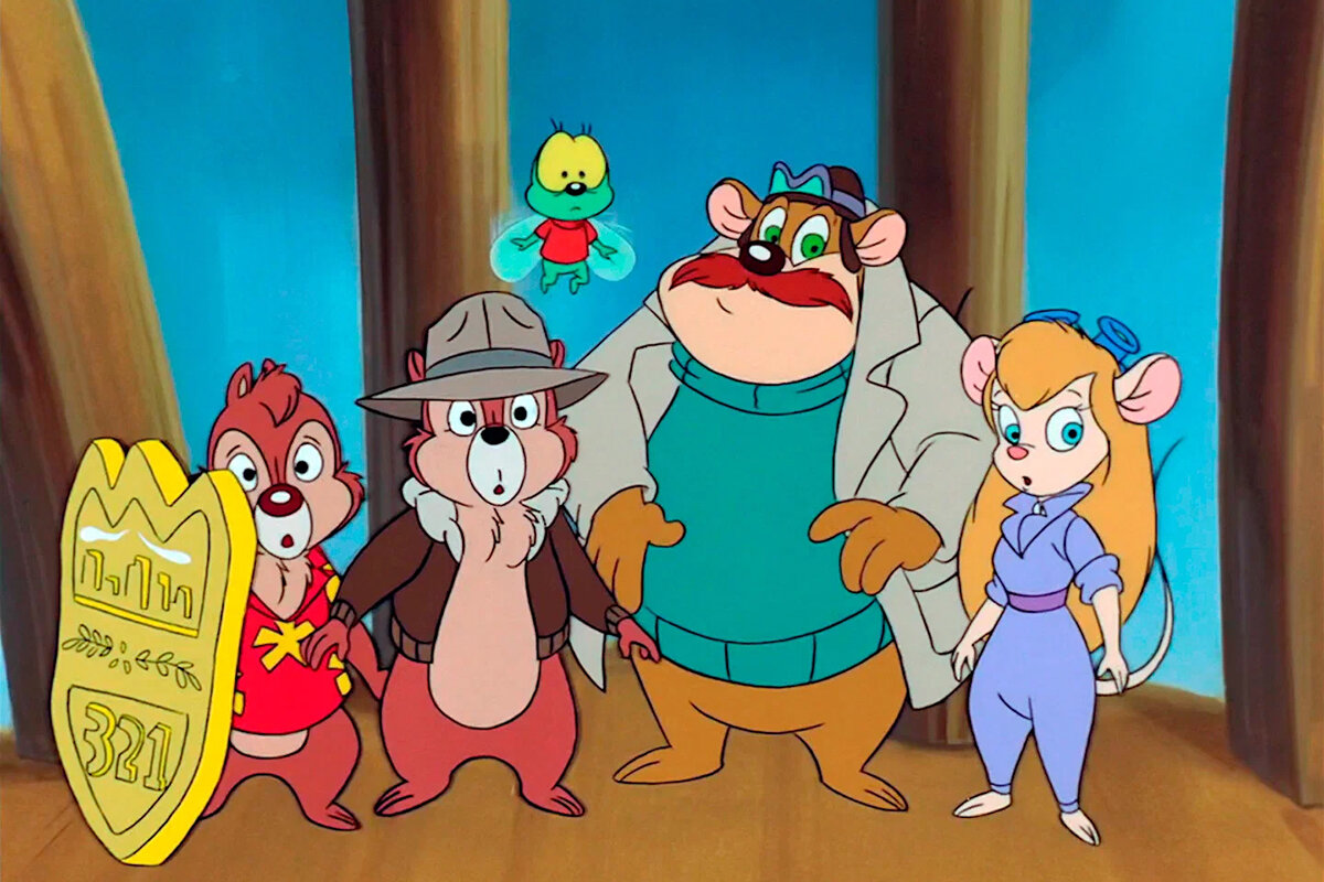 Walt Disney Television Animation📷Кадр из мультсериала «Чип и Дейл спешат на помощь»