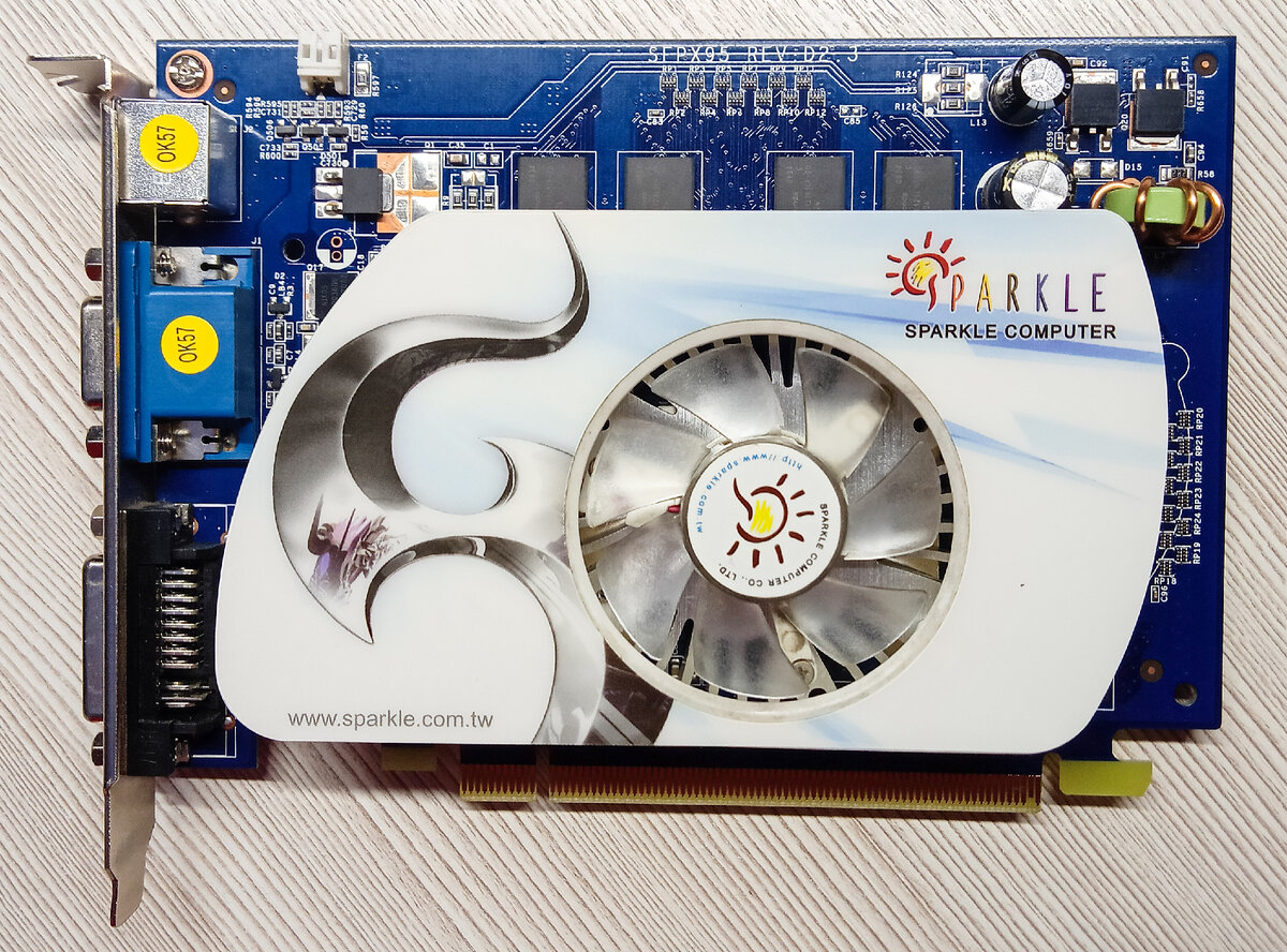 Видеокарта Sparkle GeForce 9500 GT 512 Mb.