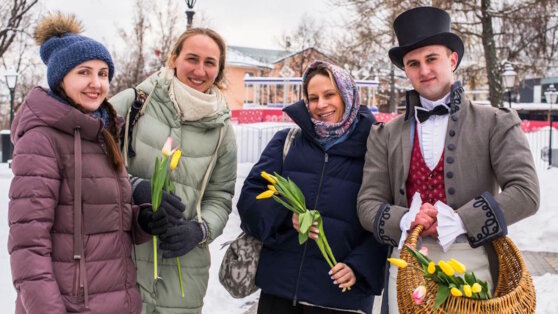    Какие мероприятия в честь 8 Марта пройдут на культурных площадках Москвы Богдан Герцен