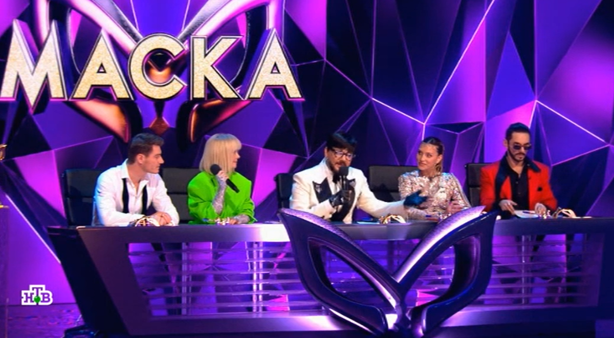 Кадр из шоу "Маска" 