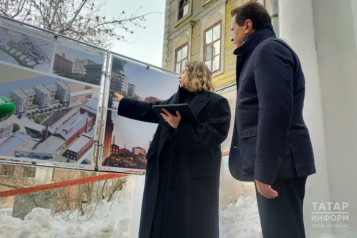 Концепцию реновации Фабрики Алафузова представила московский архитектор Наталья Масталерж. Фото: © Оксана Романова / «Татар-информ»