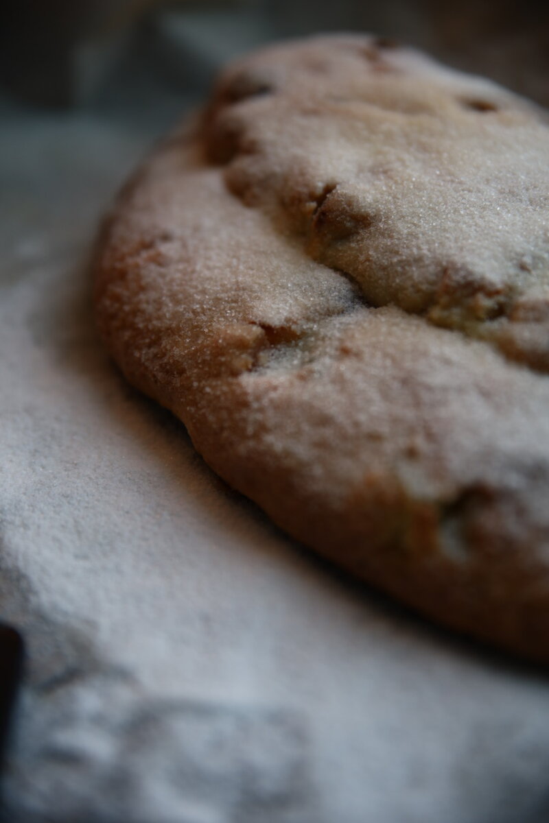 Немецкий творожный штоллен