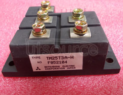 Mitsubishi TM25T3A - H - это трехфазный модуль IGBT. Он предназначен для обеспечения высокомощных переключателей и управления в различных приложениях.