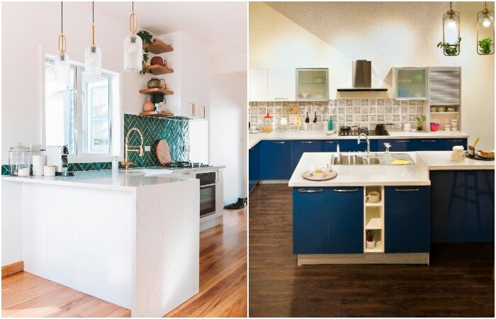 Современные гарнитуры изготавливают из прочных и качественных материалов 