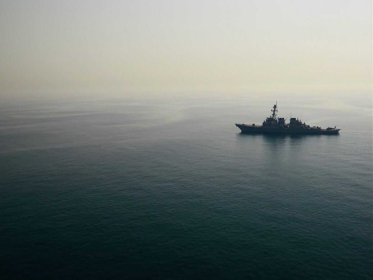    Ракетный эсминец ВМС США USS Milius © Фото : U.S. Navy