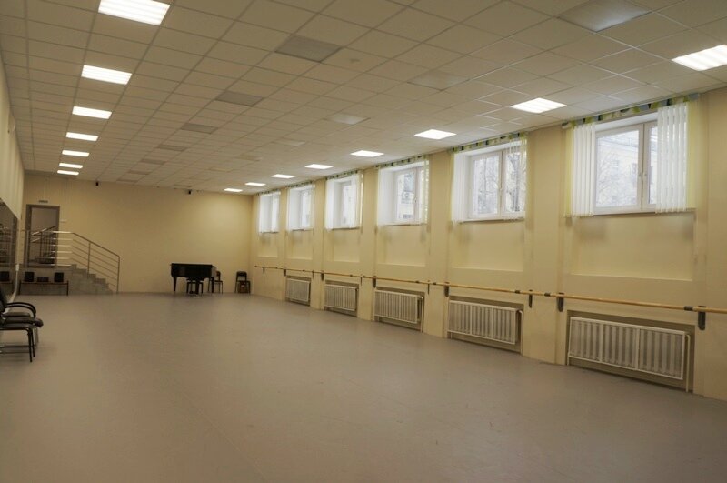 Еще в конце января Московское государственное хореографическое училище имени Л.М. Лавровского переехало в четырехэтажное здание, которое располагается  на улице Чаплыгина.-3