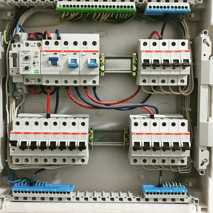 Проект электрического щита для частного дома