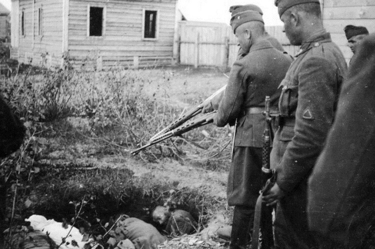   Венгерские каратели.
