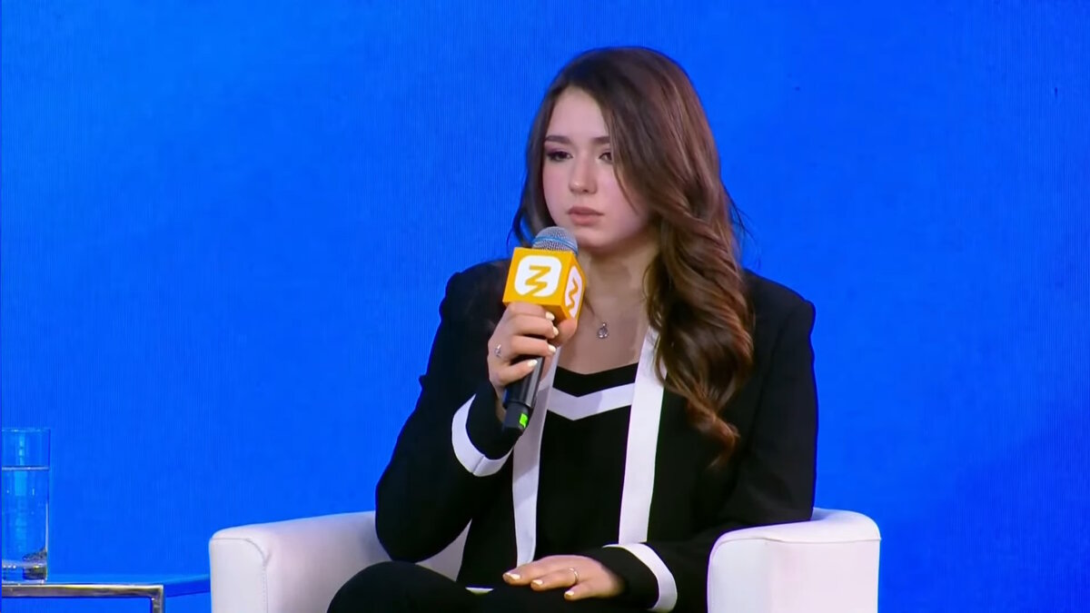 Камила Валиева в Сочи. Фото: стоп-кадр прямой видеотрансляции