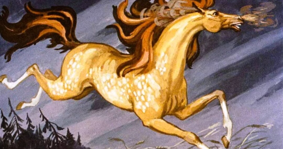 Конь сказка сивка бурка. Сивка бурка изображение коня. Сивка бурка и конек горбунок. Кони из сказки конек горбунок. Сивка бурка изображение коня.