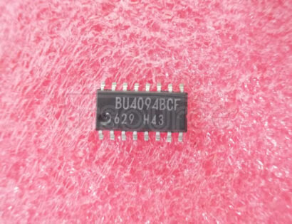 Примечание: BU4094BCF - E2 представляет собой интегральную схему CMOS, предназначенную для использования в качестве 4 - разрядного регистра сдвига.