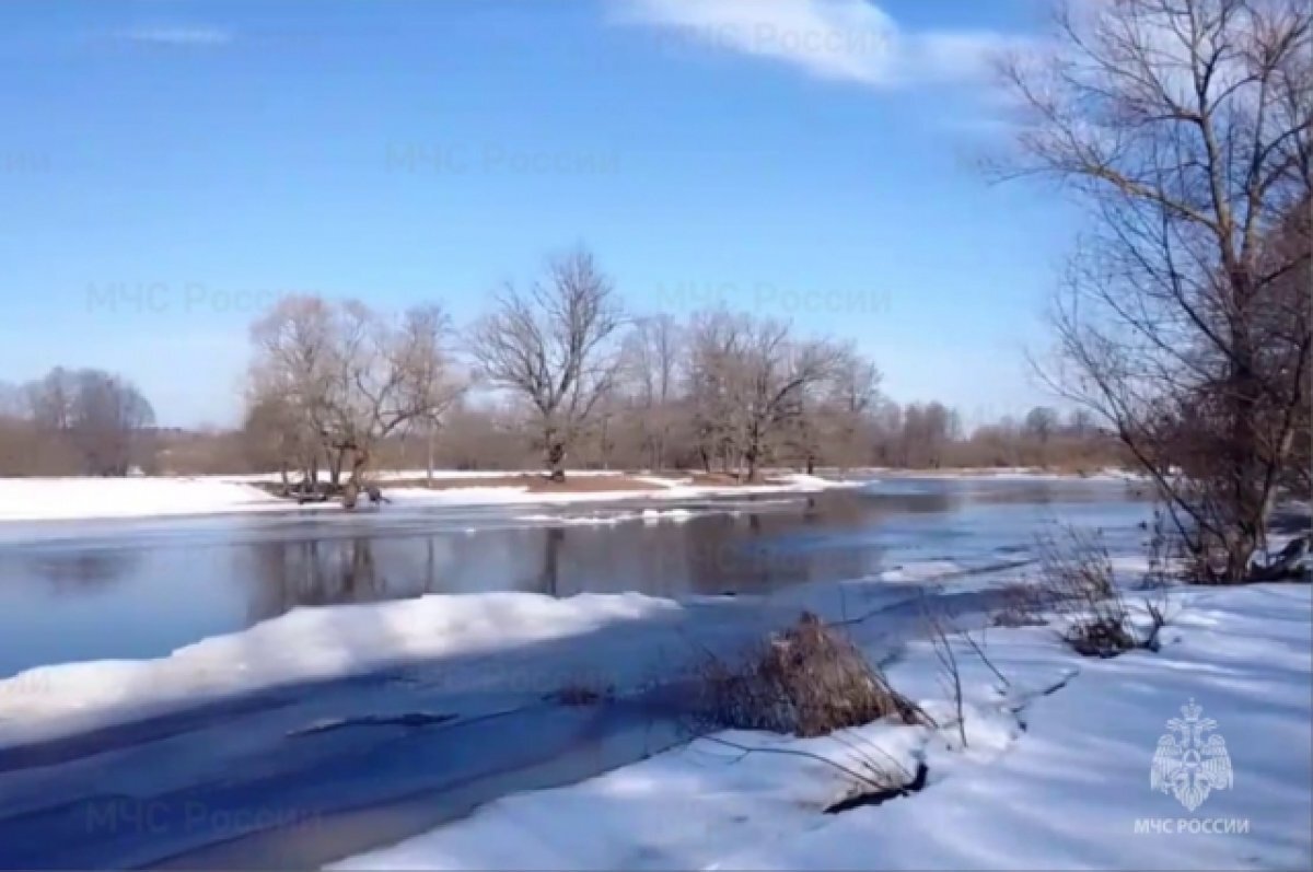    Снижению уровня воды в псковских реках способствует погода – синоптик