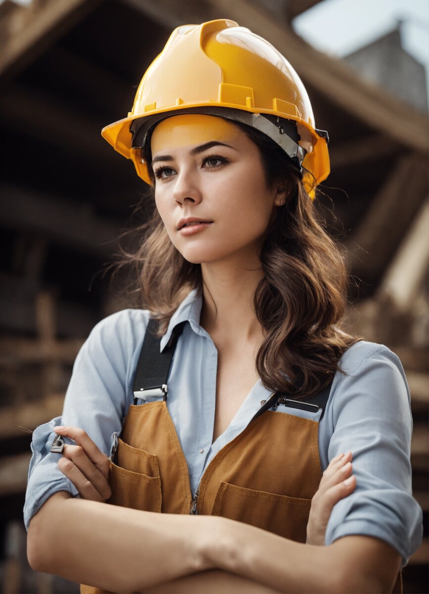 Женщина на работе