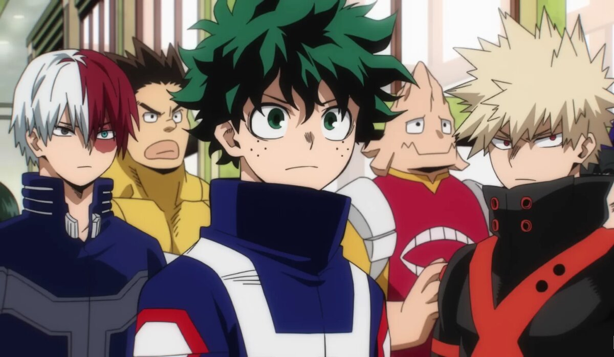 Кадр из трейлера 7 сезона аниме «Моя геройская академия»   📷