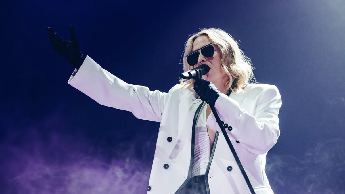 Roisin Murphy во время концерта в Лондоне в Александровском дворце (18.02.2024)