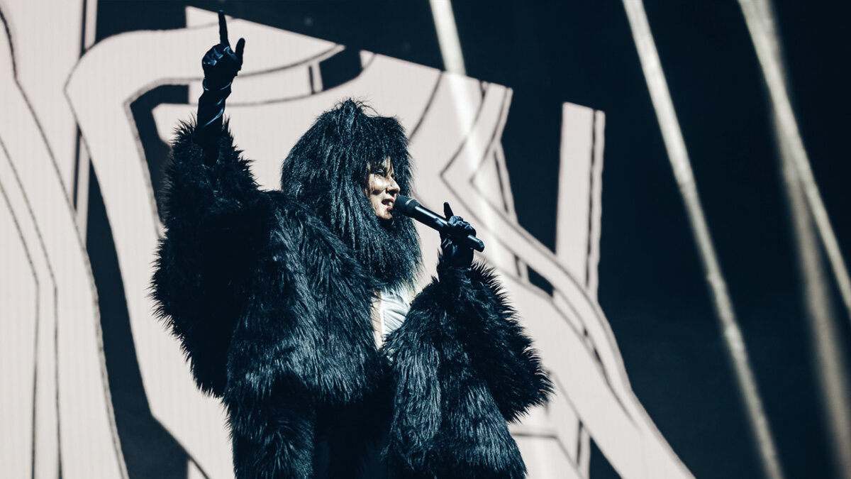 Roisin Murphy во время концерта в Лондоне в Александровском дворце (18.02.2024)