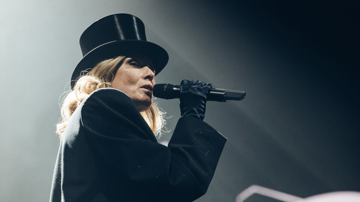 Roisin Murphy во время концерта в Лондоне в Александровском дворце (18.02.2024)