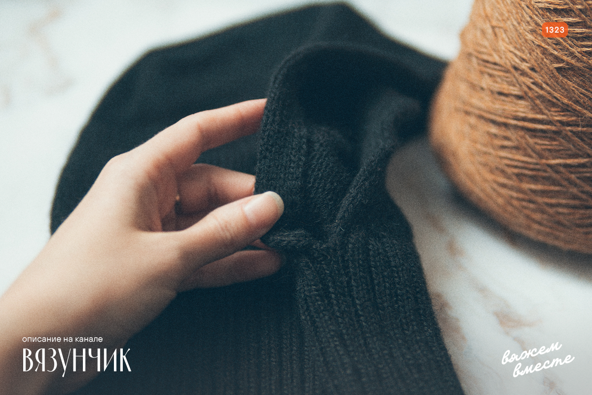 Мой вязаный капор. Если пропустили вот ссылка: