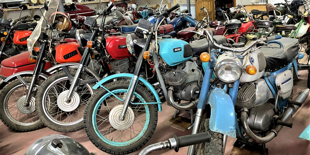 Мотоциклы Иж. Как начиналась история завода и уникальные фото мотоциклов с различных музеев где я побывал