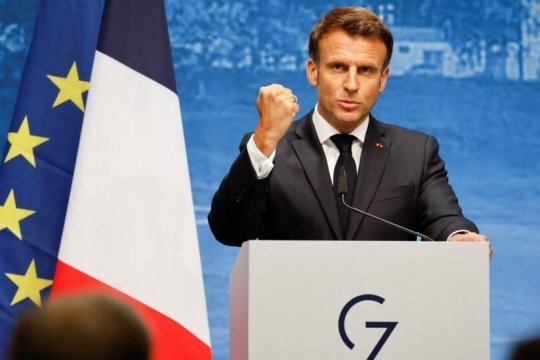 Президент Франции Эммануэль Макрон. Фото: France24