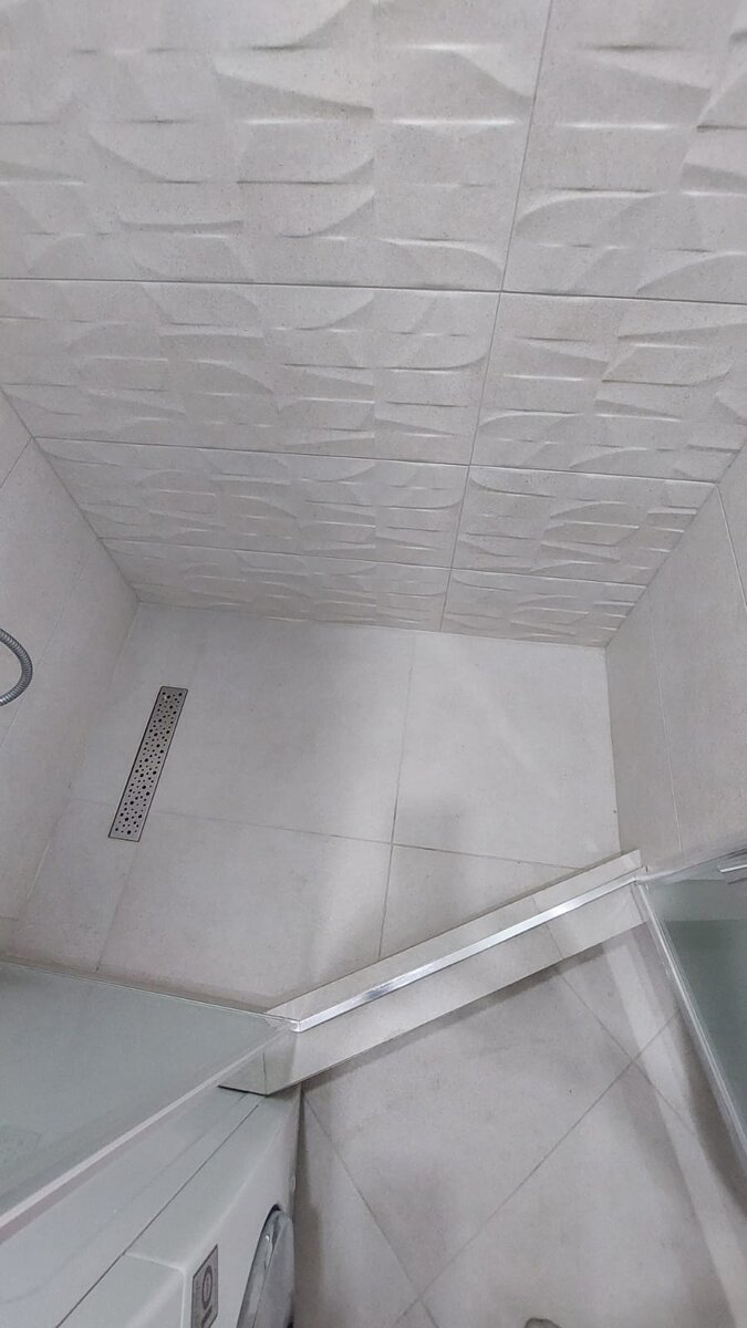 пол в душевой. фото клиента