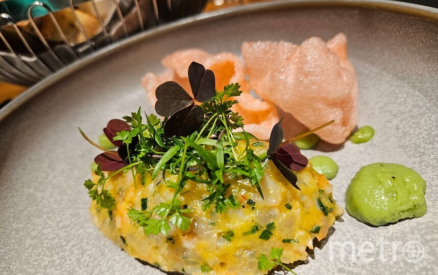    Тартар из эквадорской креветки.Евгения Назарова