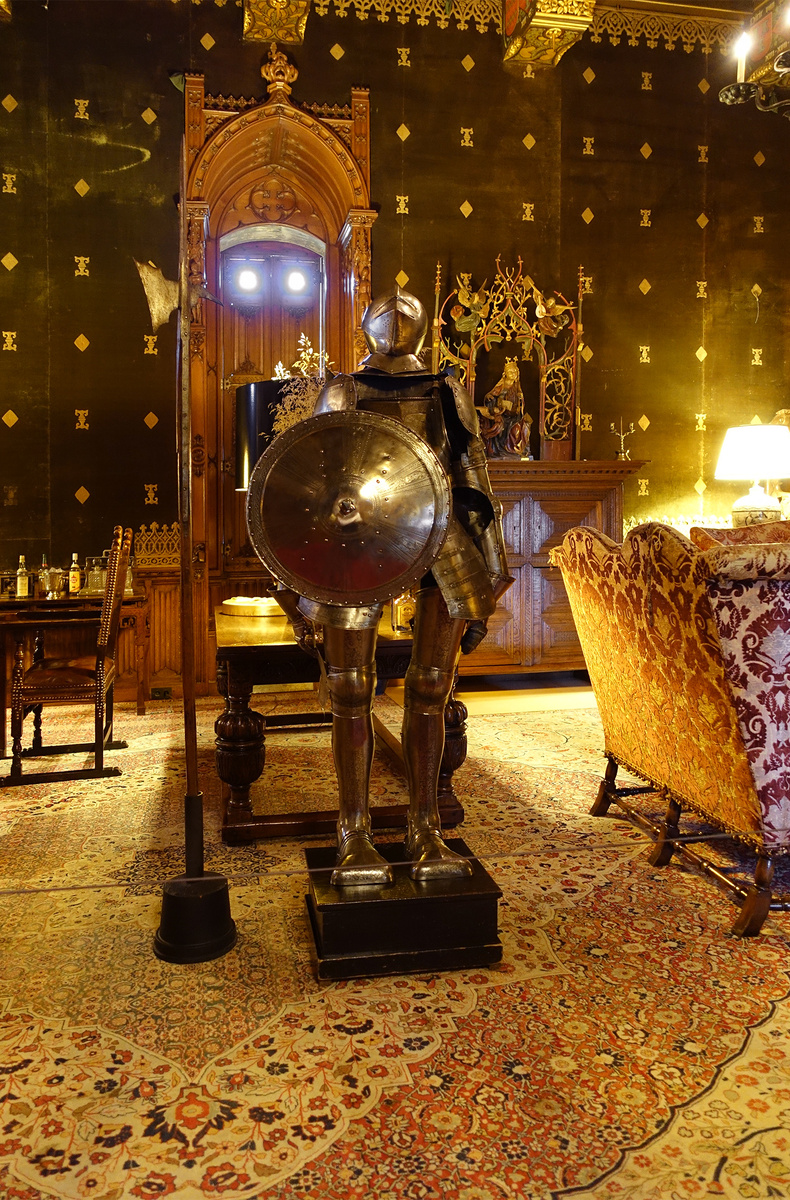 Интерьеры замка Де Хаар. Нидерланды.