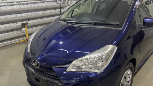 Проверка Toyota Vitz из Японии с пробегом 52000км