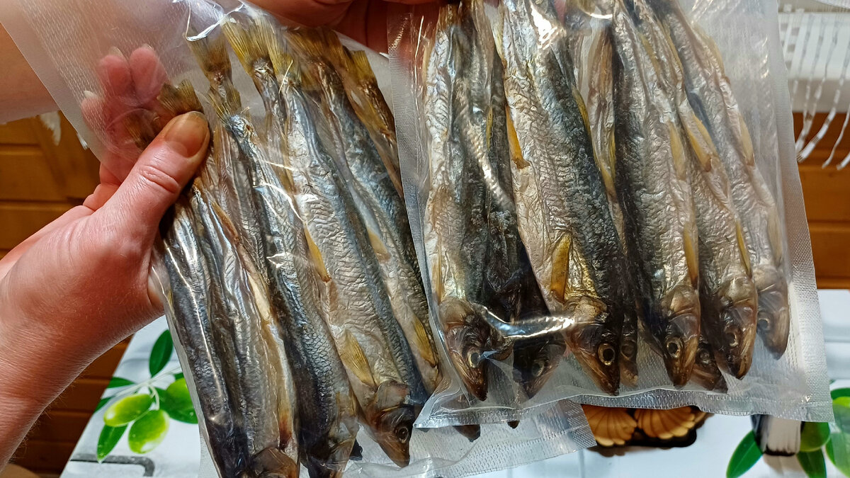 Вяленая корюшка