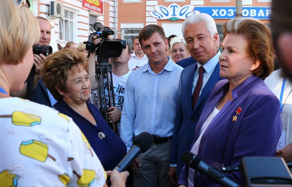 Валентина Терешкова в Твери