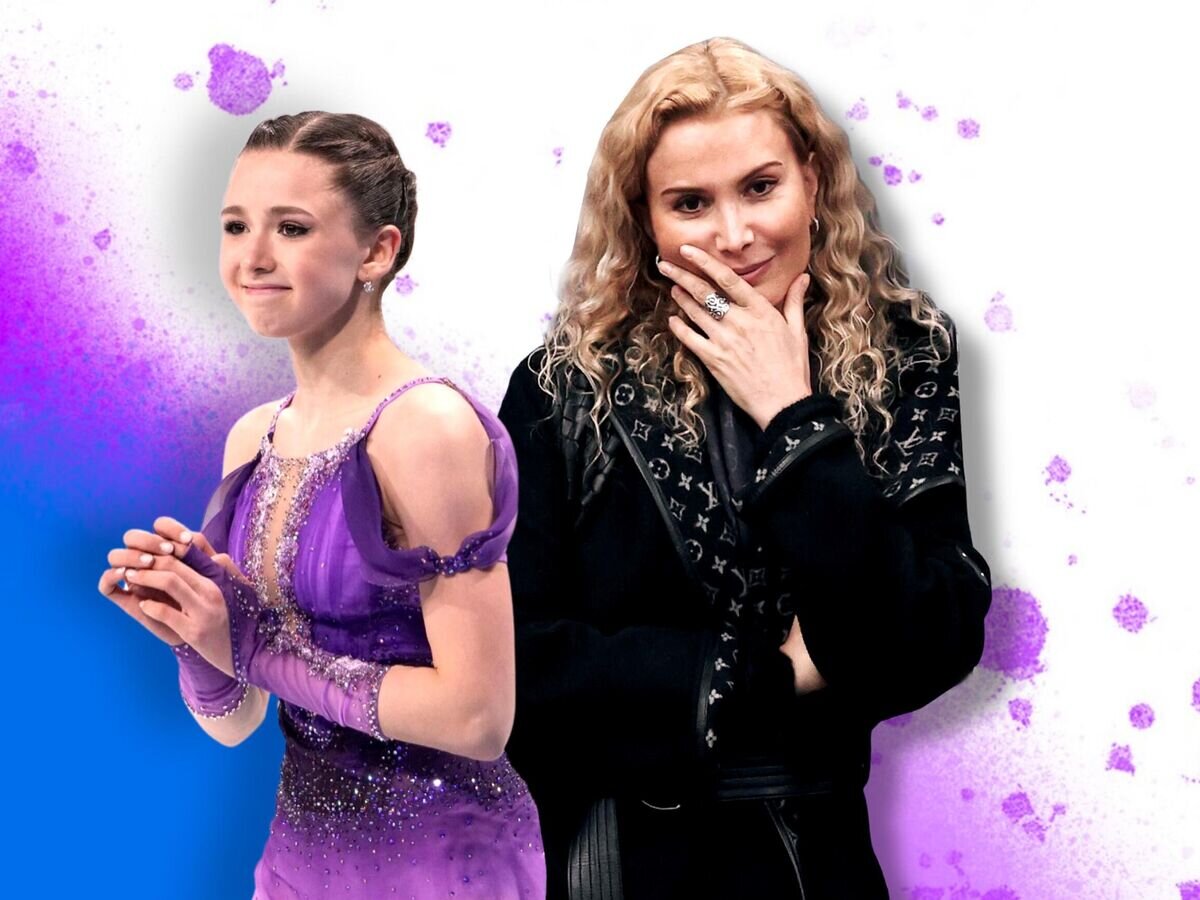    Камила Валиева / Этери Тутберидзе© Иллюстрация РИА Новости . РИА Новости / Александр Вильф / Владимир Песня