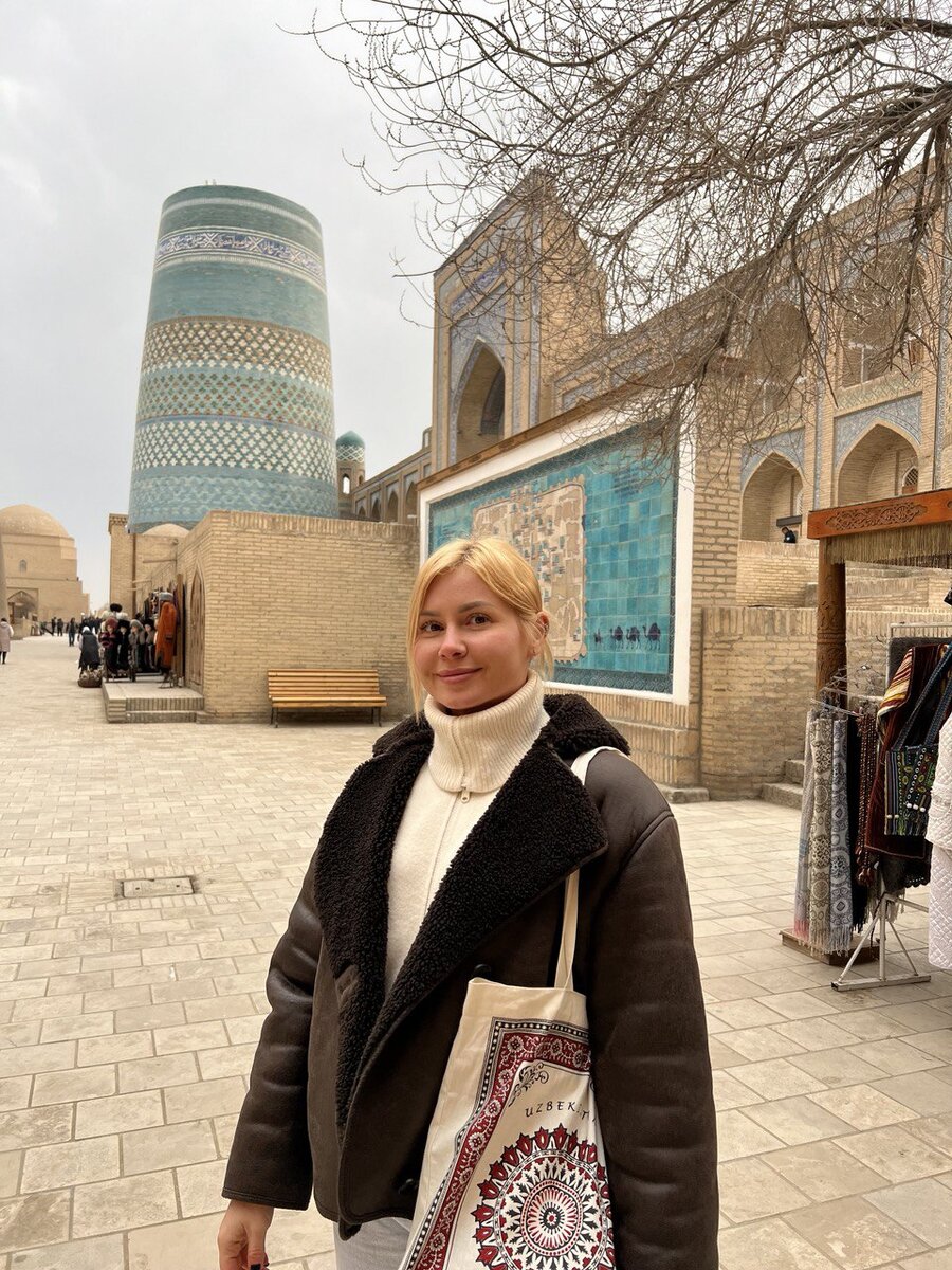 Это я в Хиве, Узбекистан