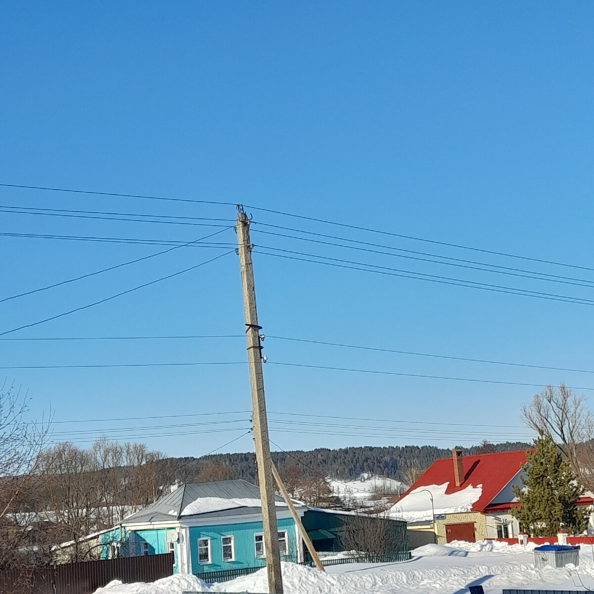 Небо голубое