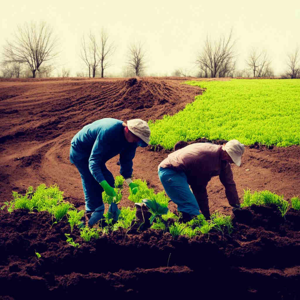 Весенняя обработка почвы