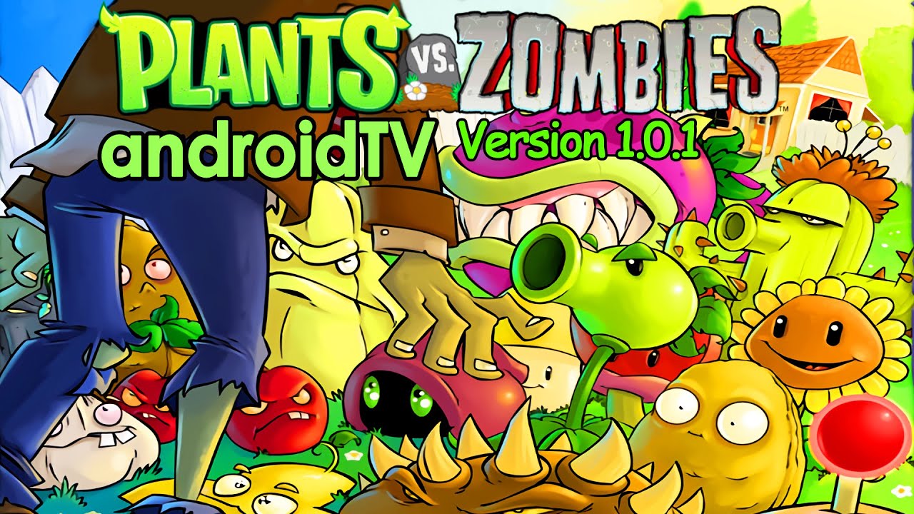 Plants vs. Zombies [Android TV] [Version 1.0.1] FULL Walkthrough |  EightBitHD | Дзен