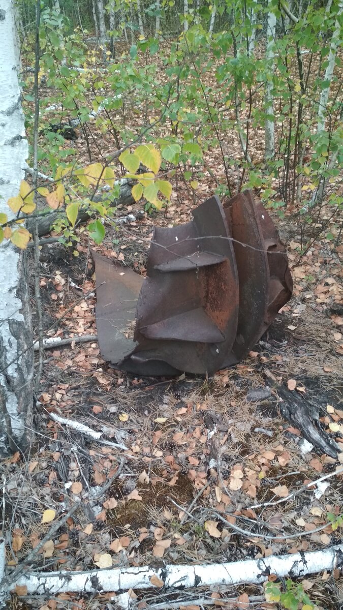 Сегмент от ковша экскаватора