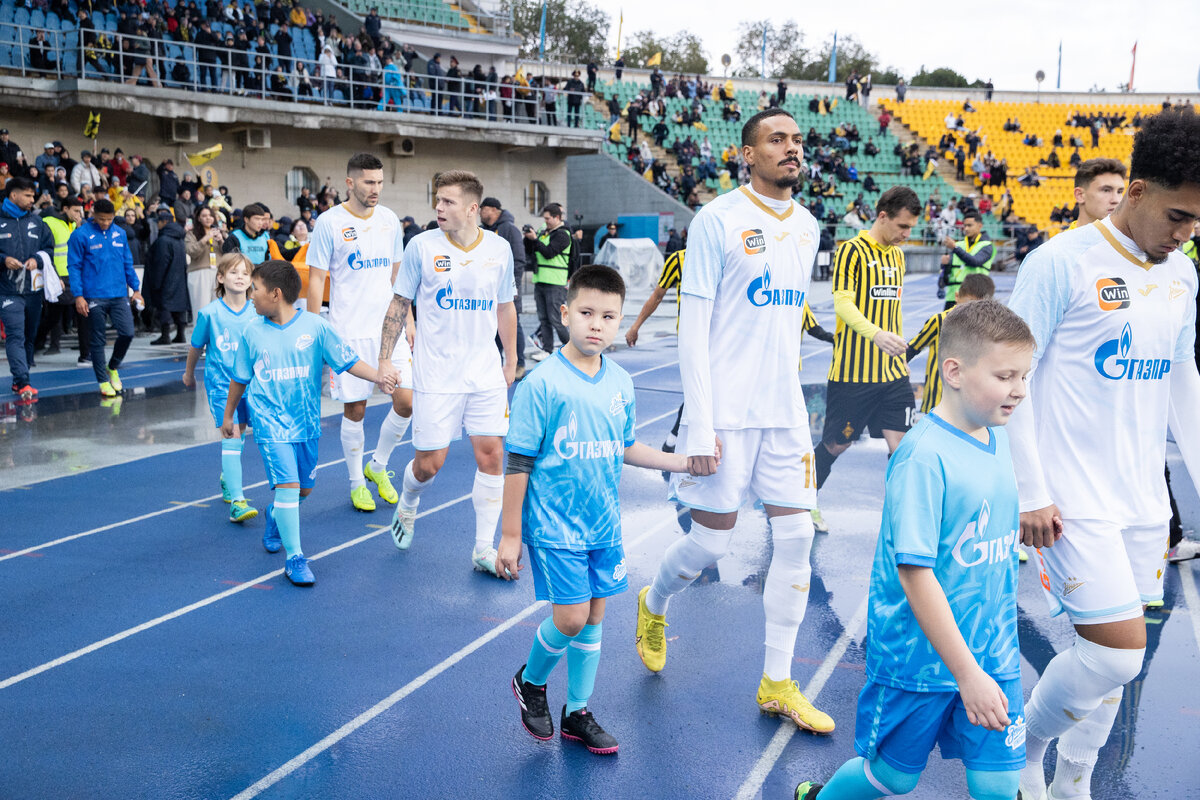 Товарищеский матч Кайрат (Алматы) - Зенит (Санкт-Петербург) / 14 октября 2023