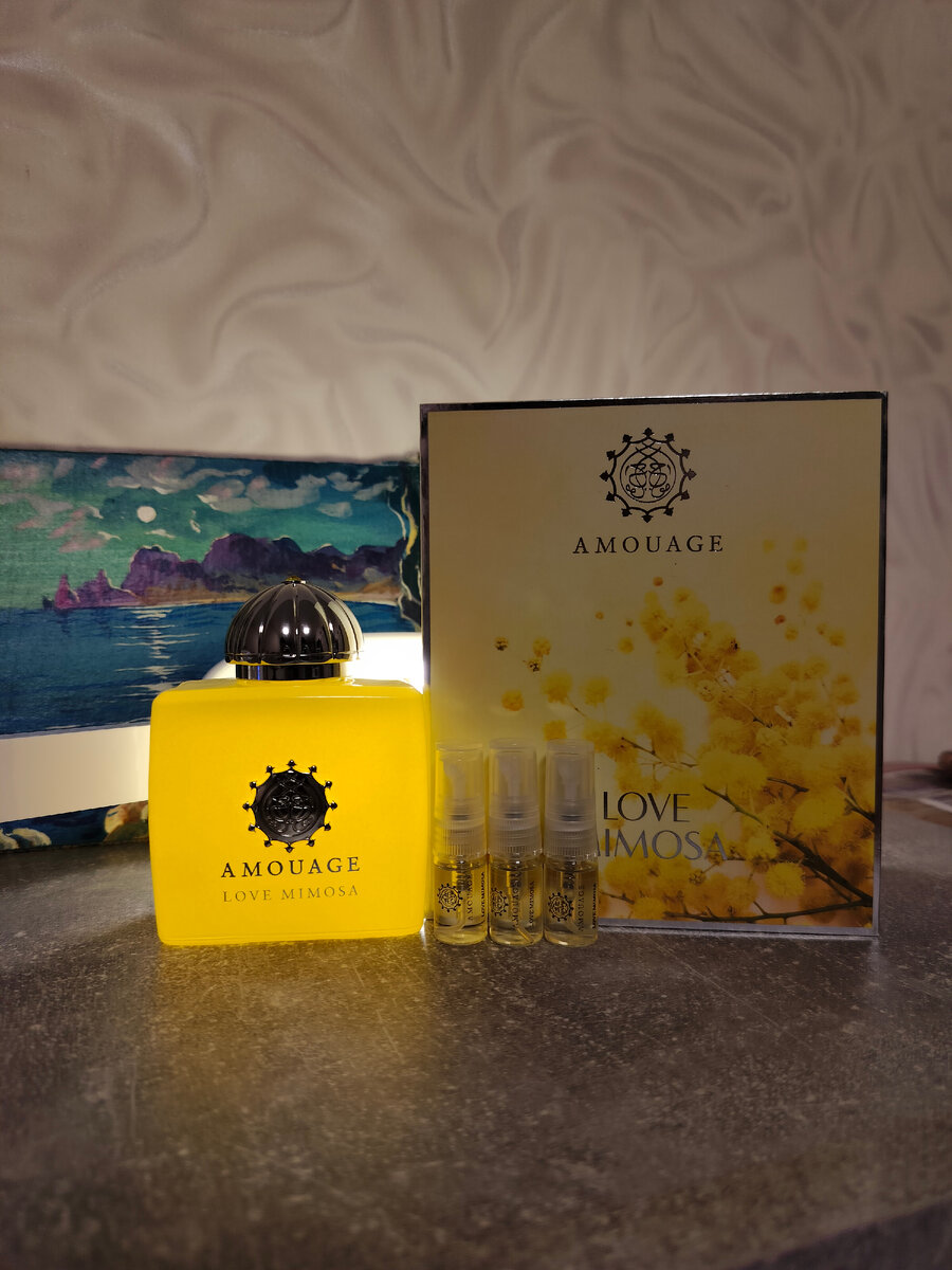                                                      Пробники Love Mimosa Amouage