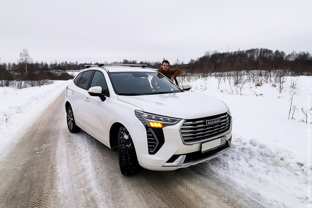 Haval Jolion зимой