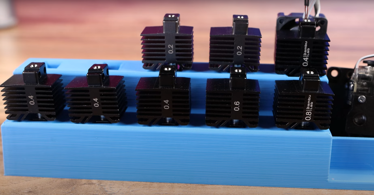 Сменные хотэнды для Bamboo Lab X1 Carbon