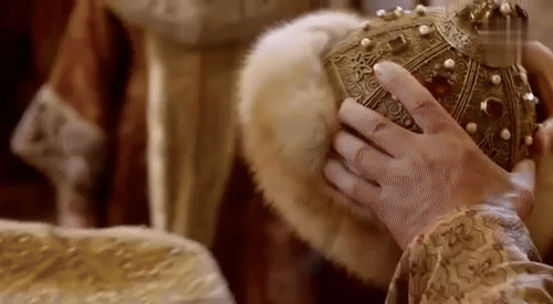 Помазание на царство Михаила Федоровича Романова (кадры из д/ф "Романовы")